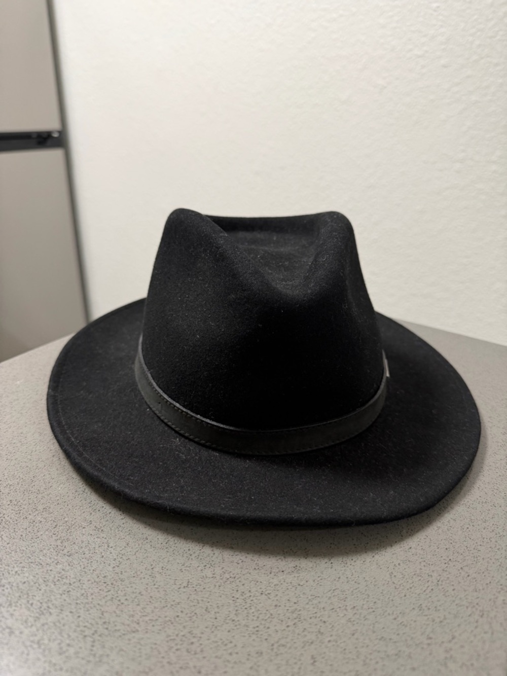 Vintage Stetson Black Wool Hat - Picture 2 of 6